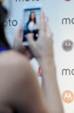 EMMY ROSSUM at Moto X Film Experience Premiere in West Hollywood