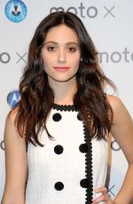 EMMY ROSSUM at Moto X Film Experience Premiere in West Hollywood