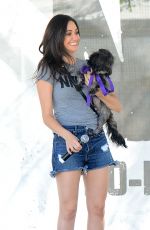 EMMY ROSSUM in Cutoff at NKLA Adoption Event in Los Angeles