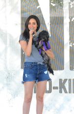 EMMY ROSSUM in Cutoff at NKLA Adoption Event in Los Angeles