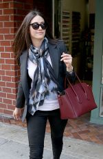 EMMY ROSSUM Leaves a Nail Salon in Los Angeles 1211