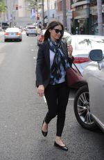 EMMY ROSSUM Leaves a Nail Salon in Los Angeles 1211