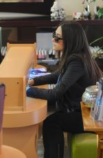 EMMY ROSSUM Leaves a Nail Salon in Los Angeles 1211