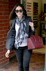 EMMY ROSSUM Leaves a Nail Salon in Los Angeles 1211