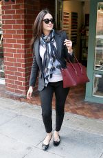 EMMY ROSSUM Leaves a Nail Salon in Los Angeles 1211