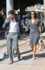 EVA LONGORIA and Jose Antonio Baston Out and About in Los Angeles