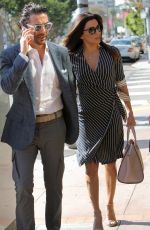 EVA LONGORIA and Jose Antonio Baston Out and About in Los Angeles