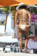EVA LONGORIA in Bikini at a Beach in Miami 0711