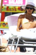 EVA LONGORIA in Bikini at a Beach in Miami 0711