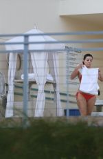 EVA LONGORIA in Bikini at a Pool in Miami 2411