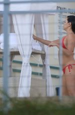 EVA LONGORIA in Bikini at a Pool in Miami 2411