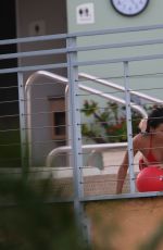 EVA LONGORIA in Bikini at a Pool in Miami 2411