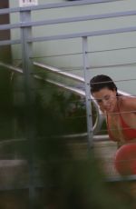 EVA LONGORIA in Bikini at a Pool in Miami 2411