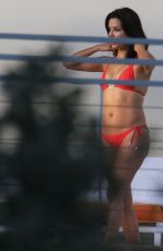 EVA LONGORIA in Bikini at a Pool in Miami 2411
