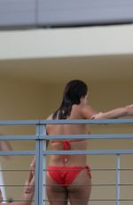 EVA LONGORIA in Bikini at a Pool in Miami 2411