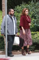 EVA MENDES on the Set of A Commercial in Los Angeles