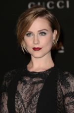 EVAN RACHEL WOOD at 2014 Lacma Art + Film Gala in Los Angeles