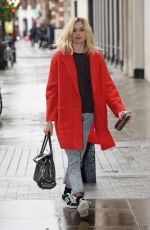 FEARNE COTTON Arrives at BBC Radio 1 Studios in London 1711