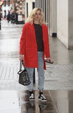 FEARNE COTTON Arrives at BBC Radio 1 Studios in London 1711