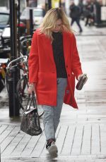 FEARNE COTTON Arrives at BBC Radio 1 Studios in London 1711