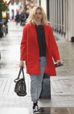 FEARNE COTTON Arrives at BBC Radio 1 Studios in London 1711