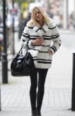 FEARNE COTTON Arrives at BBC Radio 1 Studios in London 2111