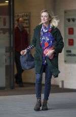 FEARNE COTTON Arrives at BBC Radio Studios in London 0511