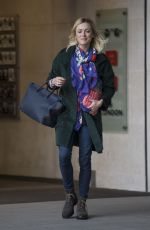 FEARNE COTTON Arrives at BBC Radio Studios in London 0511