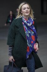 FEARNE COTTON Arrives at BBC Radio Studios in London 0511