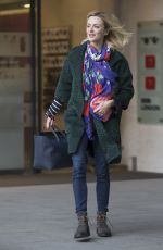 FEARNE COTTON Arrives at BBC Radio Studios in London 0511