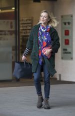 FEARNE COTTON Arrives at BBC Radio Studios in London 0511