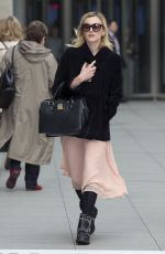 FEARNE COTTON at BBC Radio 1 Studios in London 1111