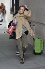 FEARNE COTTON at BBC Radio 1 Studios in London 2811