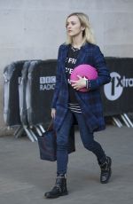 FEARNE COTTON Leaves BBC Radio 1 Studios in London