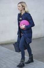 FEARNE COTTON Leaves BBC Radio 1 Studios in London