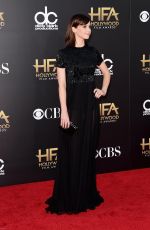 FELICITY JONES at 2014 Hollywood Film Awards