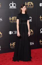 FELICITY JONES at 2014 Hollywood Film Awards