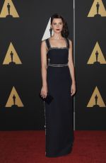 FELICITY JONES at AMPAS 2014 Governor’s Awards in Hollywood 