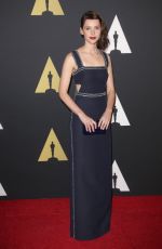 FELICITY JONES at AMPAS 2014 Governor’s Awards in Hollywood 