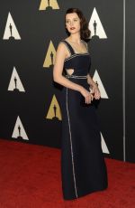 FELICITY JONES at AMPAS 2014 Governor’s Awards in Hollywood 