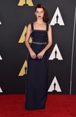 FELICITY JONES at AMPAS 2014 Governor’s Awards in Hollywood 