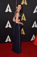 FELICITY JONES at AMPAS 2014 Governor’s Awards in Hollywood 