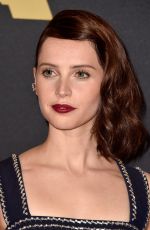 FELICITY JONES at AMPAS 2014 Governor’s Awards in Hollywood 