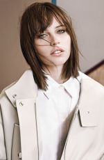 FELICITY JONES in Instyle Magazine, December 2014 Issue