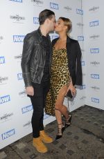 FERNE MCCAN at Now Christmas Party in London