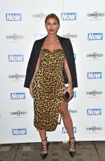 FERNE MCCAN at Now Christmas Party in London