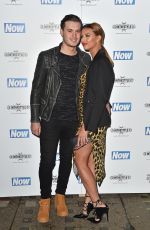 FERNE MCCAN at Now Christmas Party in London