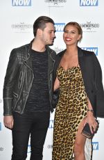 FERNE MCCAN at Now Christmas Party in London