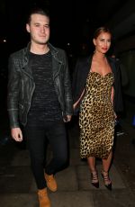 FERNE MCCAN at Now Christmas Party in London
