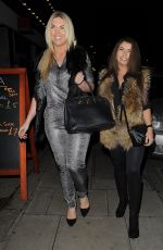 FRANKIE ESSEX at Now Christmas Party in London